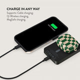 Burga Powerbank MagSafe 5000 mAh Ivy League Metalgrå