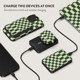 Burga Powerbank MagSafe 5000 mAh Ivy League Metalgrå