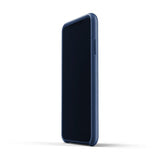 Mujjo iPhone Xs Max Cover Fuld Læder Tegnebogsetui Monaco Blue
