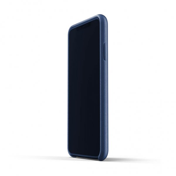 Mujjo iPhone Xs Max Cover Fuld Læder Case Sort