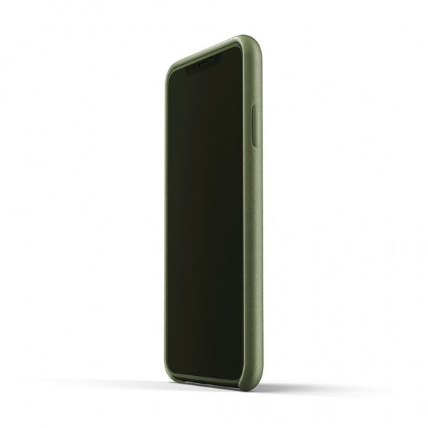 Mujjo iPhone Xs Max Cover Fuld Læder Tegnebogsetui Monaco Blue