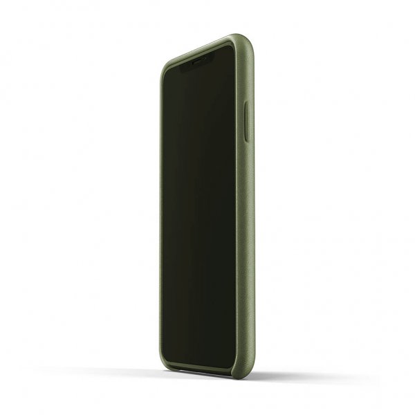 Mujjo iPhone Xs Max Cover Fuld Læder Monaco Blue