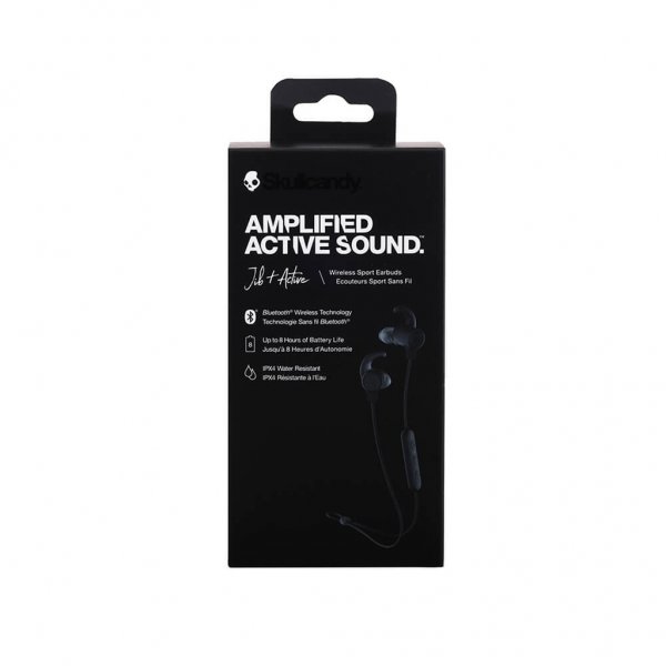 Skullcandy Jib+ Active Hovedtelefoner In-Ear Sort