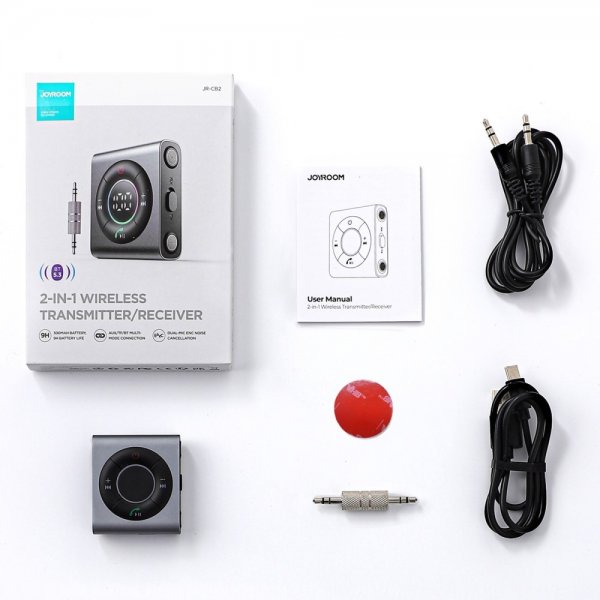 Joyroom JR-CB2 2-i-1 trådløs sender/modtager Bluetooth