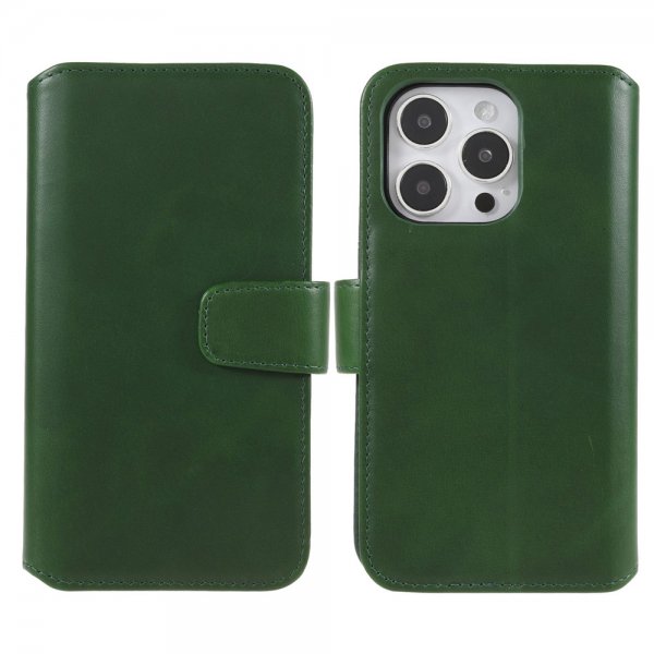 Nordic Covers iPhone 12/iPhone 12 Pro Etui Essential Læder Juniper Green
