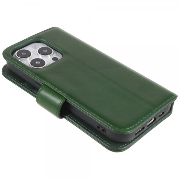 Nordic Covers iPhone 12/iPhone 12 Pro Etui Essential Læder Juniper Green