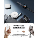 iOttie Kabel 100W optrækkelig USB-C 2-pak hvid