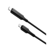 Spigen PowerArc Kabel ArcWire USB-C til Lightning 1 meter Sort