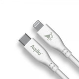 Aqiila Kabel Cablebird CS21 USB-C til Lightning 60W 1m Hvid