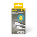 Aqiila Kabel Cablebird CS22 USB-C til Lightning 60W 2m Hvid