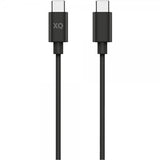 Xqisit Kabel Charge & Sync USB-C til USB-C 1m Sort