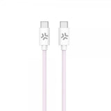 Celly Kabel Cotton Braided USB-C til USB-C 1.5m Rosa