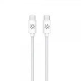 Celly Kabel Cotton Braided USB-C til USB-C 1.5m Hvid