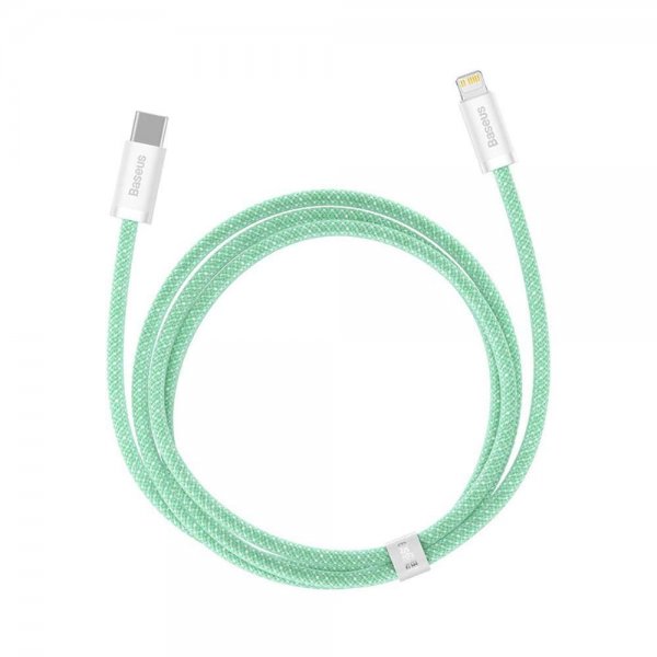 Baseus Kabel Dynamic Series USB-C til Lightning 1 m Grøn