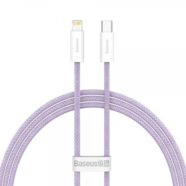 Baseus Kabel Dynamic Series USB-C til Lightning 1 m Lilla