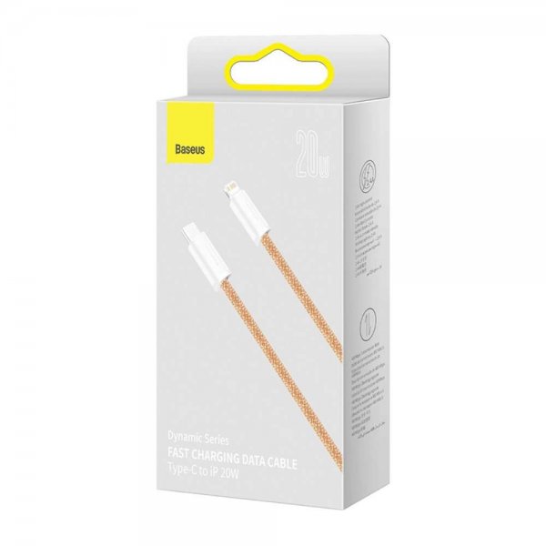 Baseus Kabel Dynamic Series USB-C til Lightning 2 m Orange