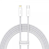 Baseus Kabel Dynamic Series USB-C til Lightning 2 m Hvid