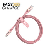 Otterbox Kabel Fast Charge Premium Lightning til USB-C Kabel 1m Shimmer Rose