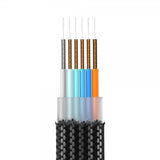 Rolling Square Kabel inCharge X Nøglering 100W 6i1 Marble Beige