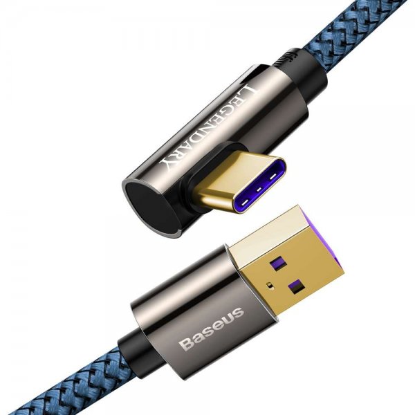 Baseus Kabel Legend Series USB-A til USB-C 2 m Blå