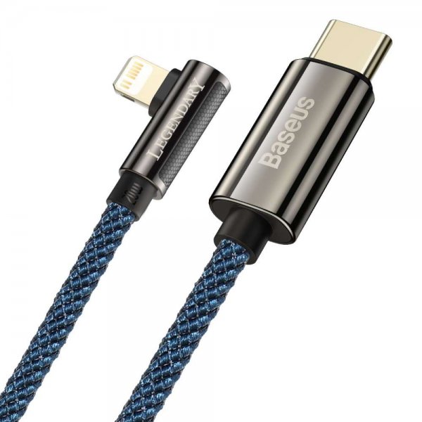 Baseus Kabel Legend Series USB-C til Lightning 1 m Blå
