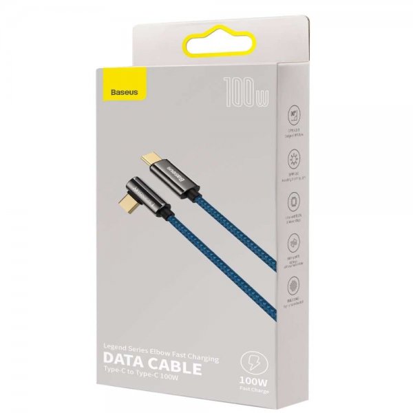 Baseus Kabel Legend Series USB-C til USB-C 1 m Blå