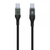Fixed Kabel med Display USB-C/USB-C 100W 2m