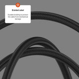 Fixed Kabel med Display USB-C/USB-C 100W 2m
