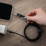 Fixed Kabel med Display USB-C/USB-C 100W 2m