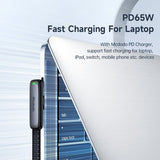 Kabel USB-C til USB-C Vinklet Mobil Gaming 1.8m