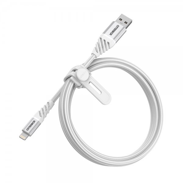Otterbox Kabel Premium Lightning til USB-A Kabel 1m Cloud White