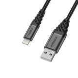 Otterbox Kabel Premium Lightning til USB-A Kabel 1m Dark Ash