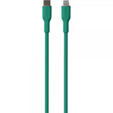 Puro Kabel Soft Charge & Sync Cable USB-C/Lightning 1.5m Grøn