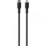 Puro Kabel Soft Charge & Sync Kabel USB-C/Lightning 1.5m Sort