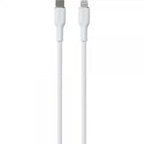 Puro Kabel Soft Charge & Sync Kabel USB-C/Lightning 1.5m Hvid