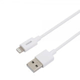 Deltaco Kabel USB-A-kabel med Lightning-stik 2m Hvid
