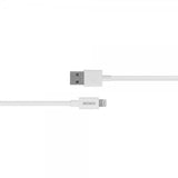 Deltaco Kabel USB-A-kabel med Lightning-stik 2m Hvid