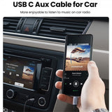 Ugreen Kabel USB-C til 3.5mm AUX 1m