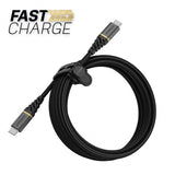 Otterbox Kabel USB-C til USB-C Premium Kabel 3 meter Glamour Black