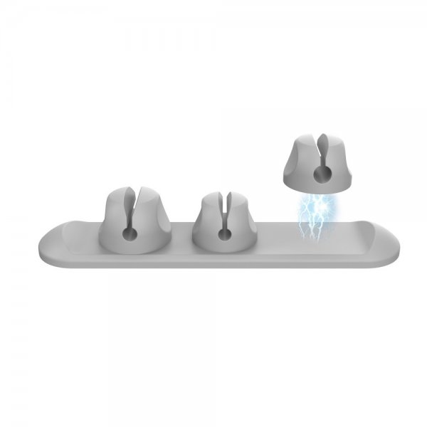 Ahastyle Kabelholder WG15 Magnetisk Grå