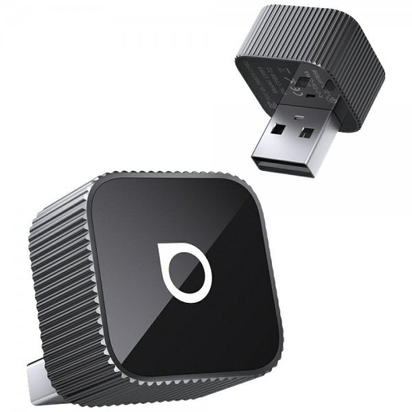 Ottocast Mini Cube Trådløs CarPlay/Android Auto Adapter Sort