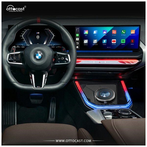 Ottocast Aibox i3 Apple CarPlay/Android Auto AI Boks til BMW