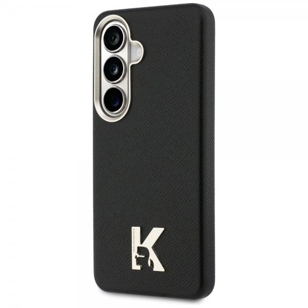 Karl Lagerfeld Samsung Galaxy S26 Cover K Logo MagSafe Sort