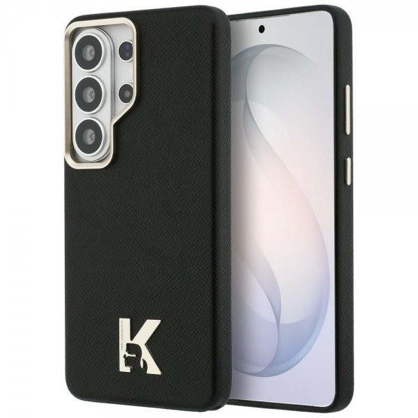 Karl Lagerfeld Samsung Galaxy S26 Ultra Cover K Logo MagSafe Sort