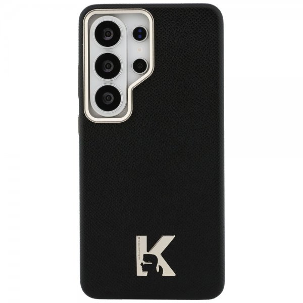 Karl Lagerfeld Samsung Galaxy S26 Ultra Cover K Logo MagSafe Sort