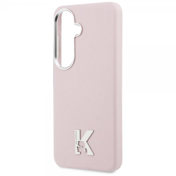 Karl Lagerfeld Samsung Galaxy S26 Cover K Logo MagSafe Pink