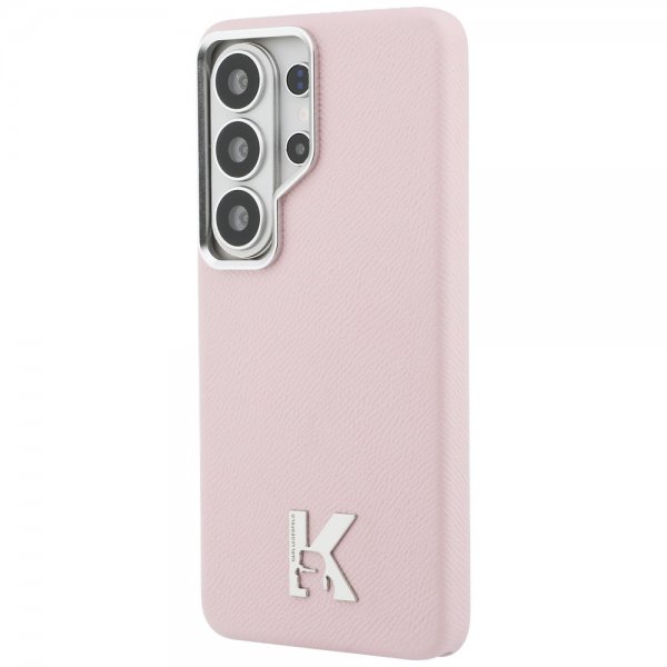 Karl Lagerfeld Samsung Galaxy S26 Ultra Cover K Logo MagSafe Rosa