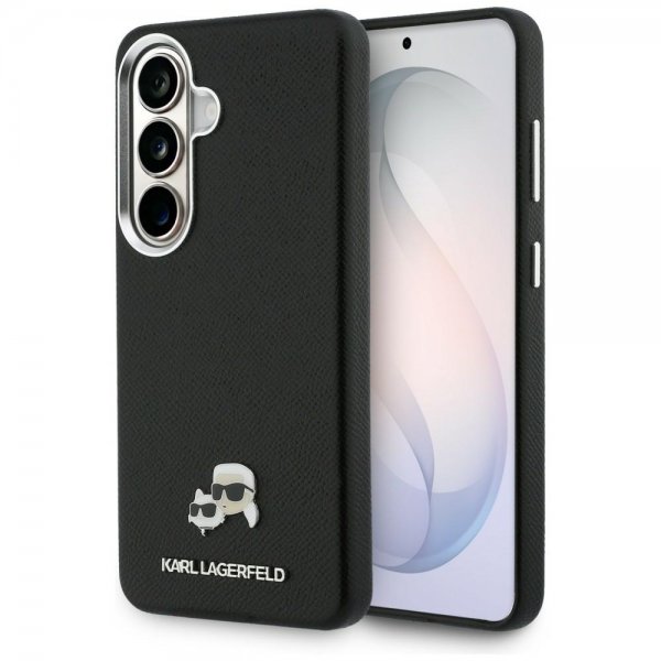Karl Lagerfeld Samsung Galaxy S26 Cover Saffiano MagSafe Sort