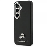 Karl Lagerfeld Samsung Galaxy S26 Plus Cover Saffiano MagSafe Sort