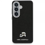 Karl Lagerfeld Samsung Galaxy S26 Plus Cover Saffiano MagSafe Sort